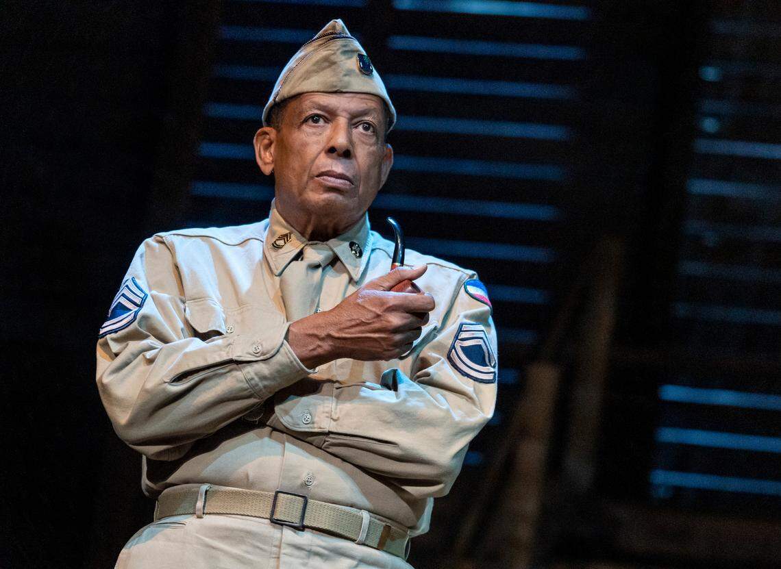 Eugene Lee plays Sgt. Vernon C. Waters in “A Soldier’s Play” tour. Lee played another character in the original off-Broadway production of the show in the early 1980s.
