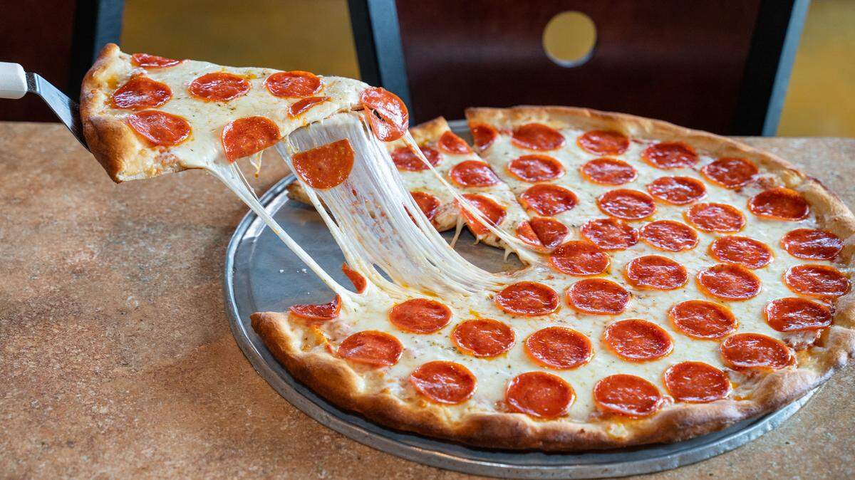 Hawthorne’s Pizza on 7th Street in Elizabeth has a classic New York style pizza that folds perfectly and has gobs with cheese.