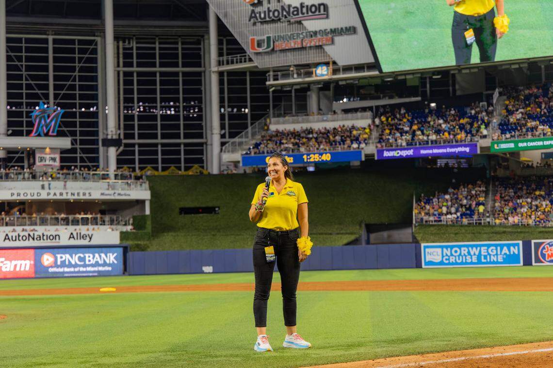 Emily Cole is half of the husband-and-wife team that founded the Savannah Bananas. Although the team is frequently on the road, she and her husband Jesse maintain their permanent residence in Gaston County.