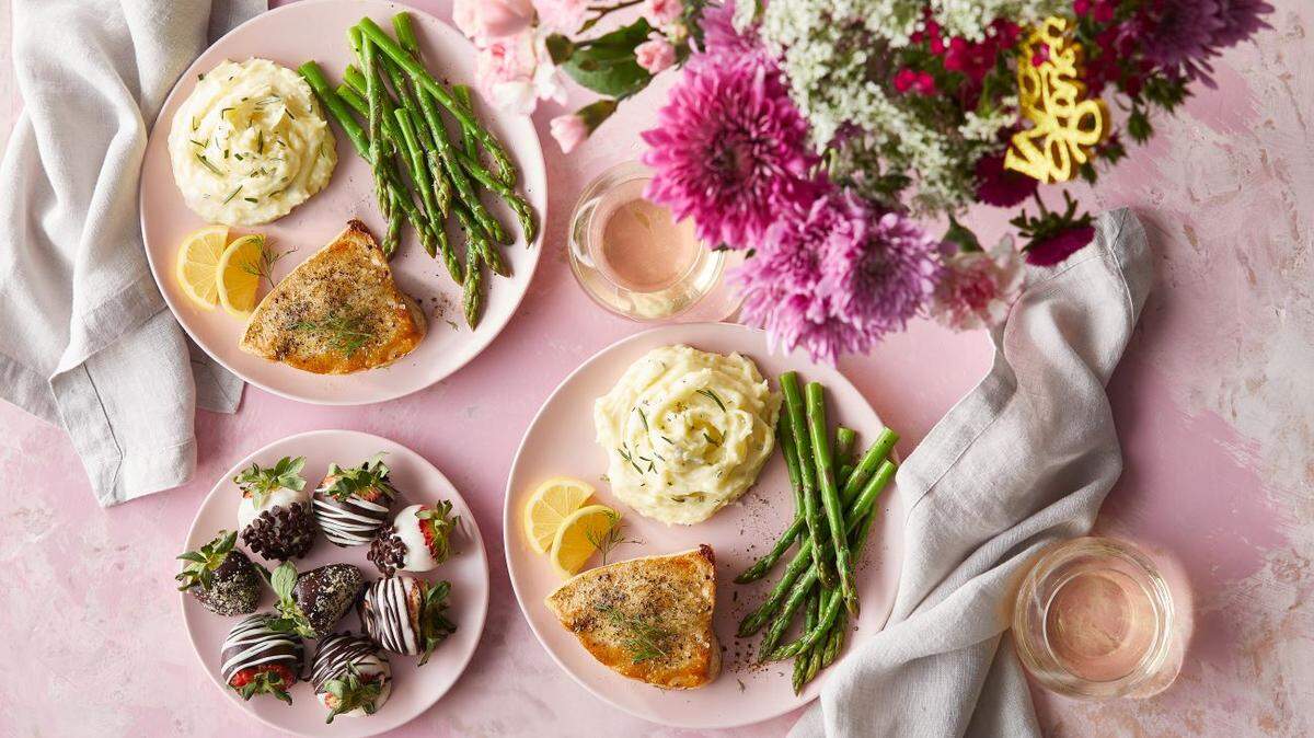 Share a meal or surprise mom with sweet treats this Mother’s Day.