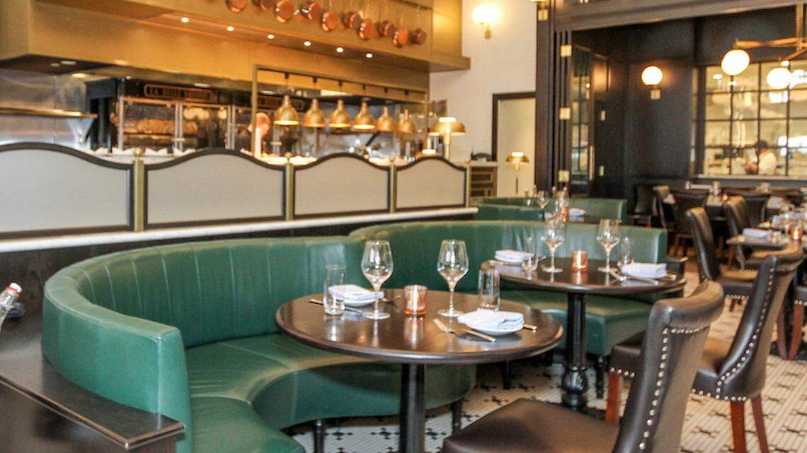 La Belle Helene is a French brasserie in uptown Charlotte.