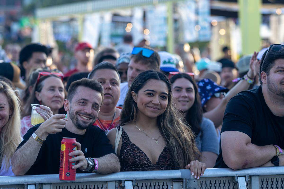 Fans at Lovin’ Life Music Fest on May 4, 2025.
