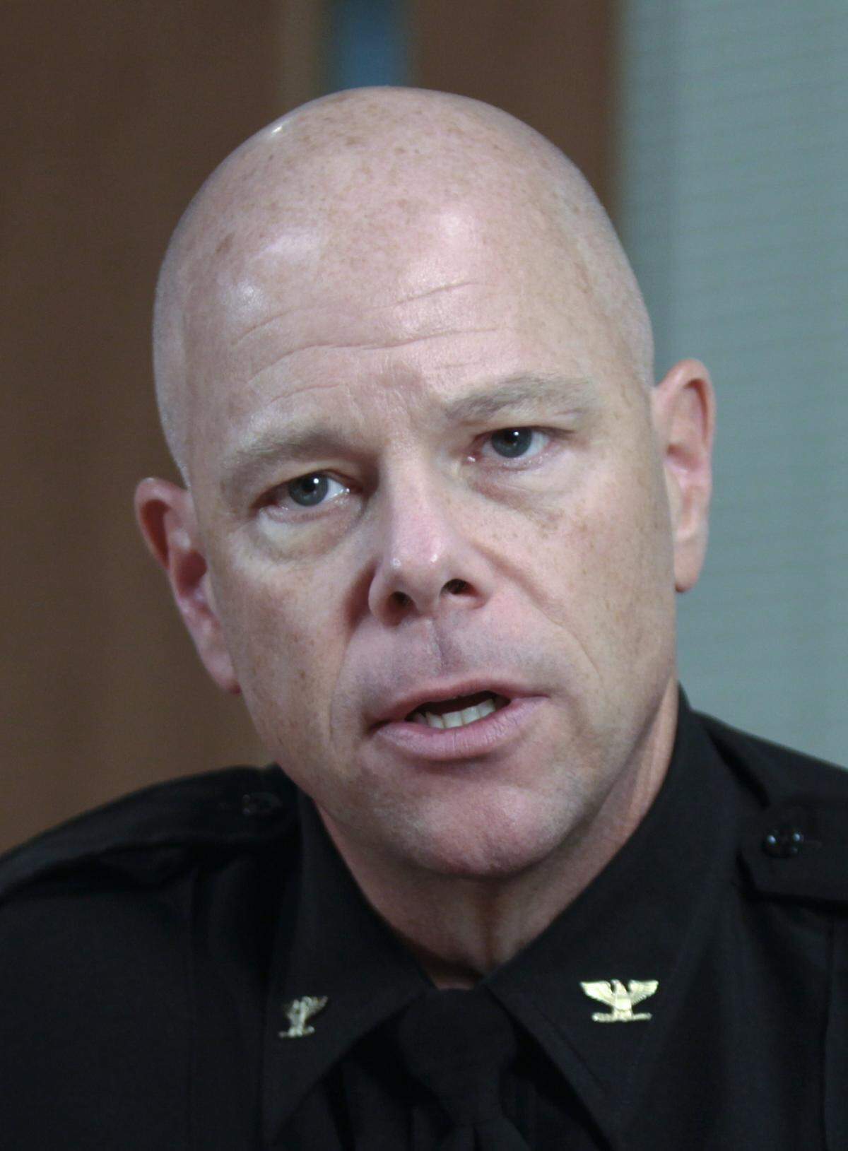 Chapel Hill Police Chief Chris Blue