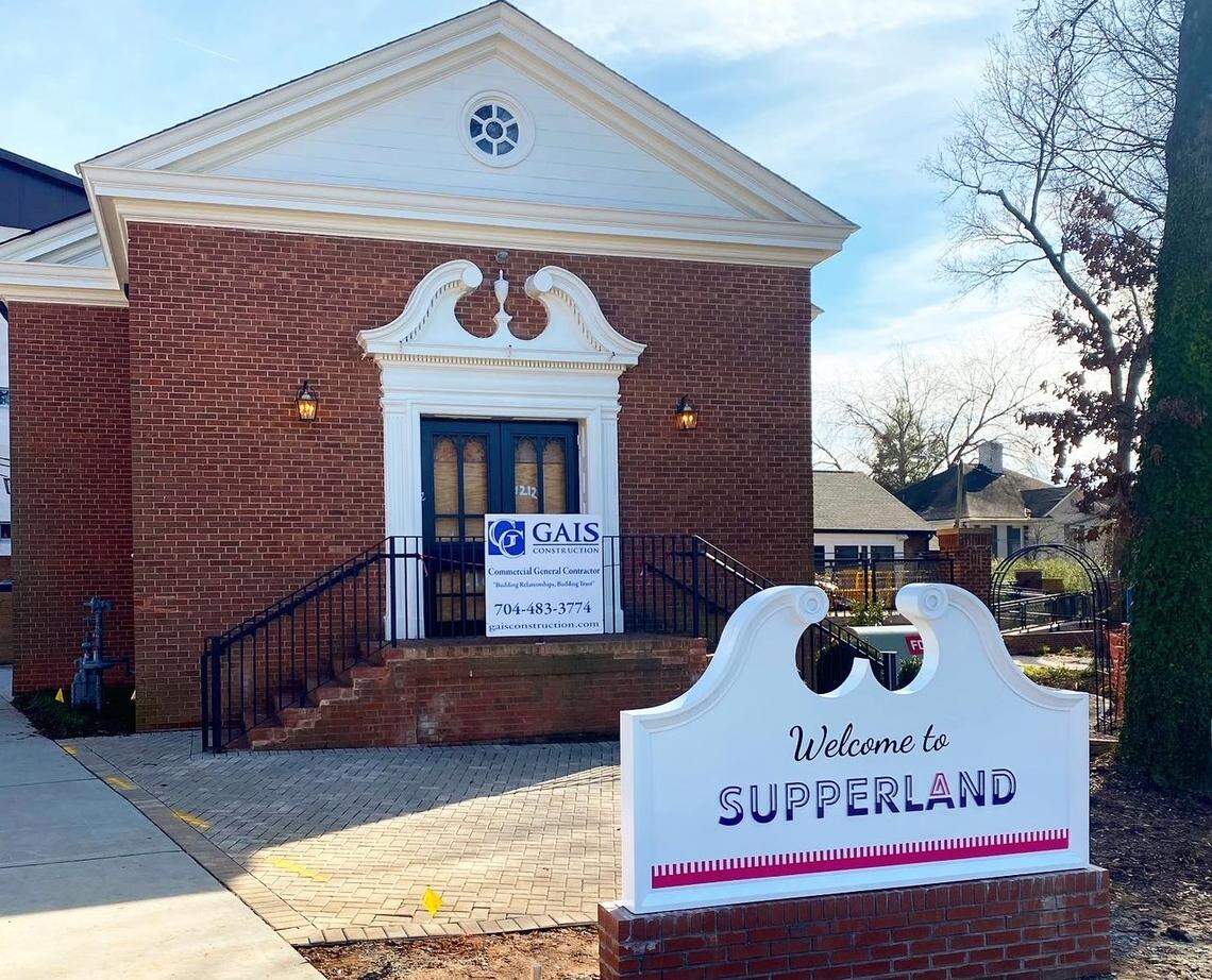 Jamie Brown and Jeff Tonidandel were drawn to the history of the two structures where Supperland will open its doors.