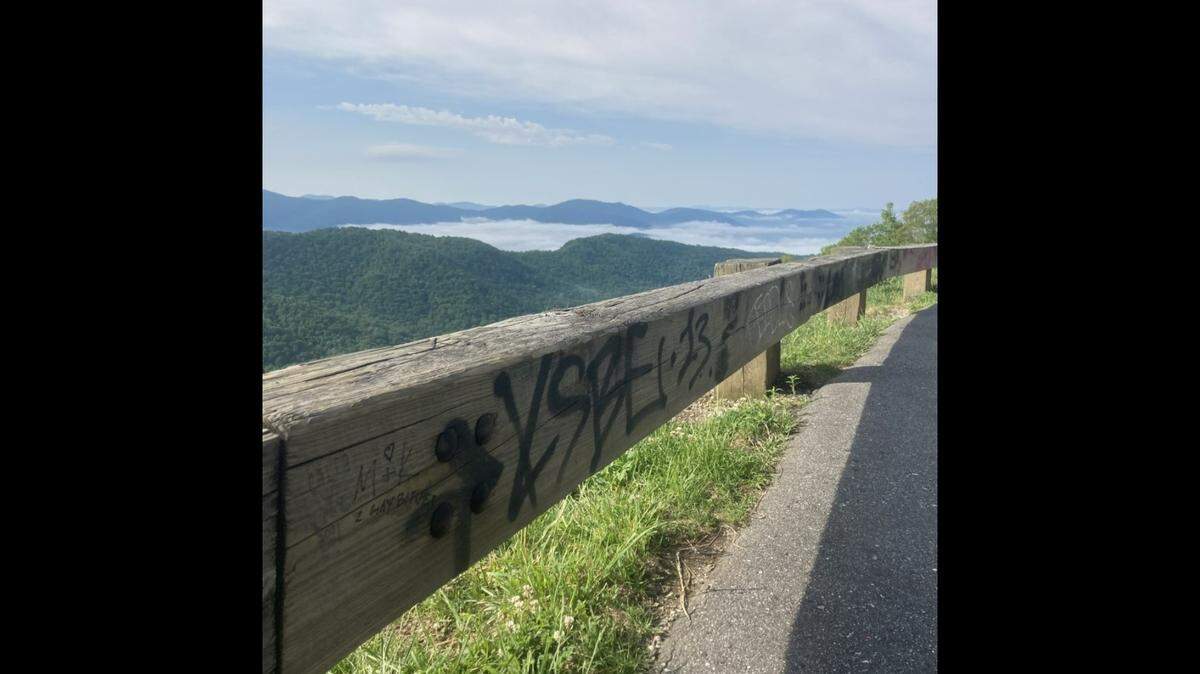 A North Carolina man was sentenced to 10 years in federal prison for attacking a couple on the Blue Ridge Parkway.