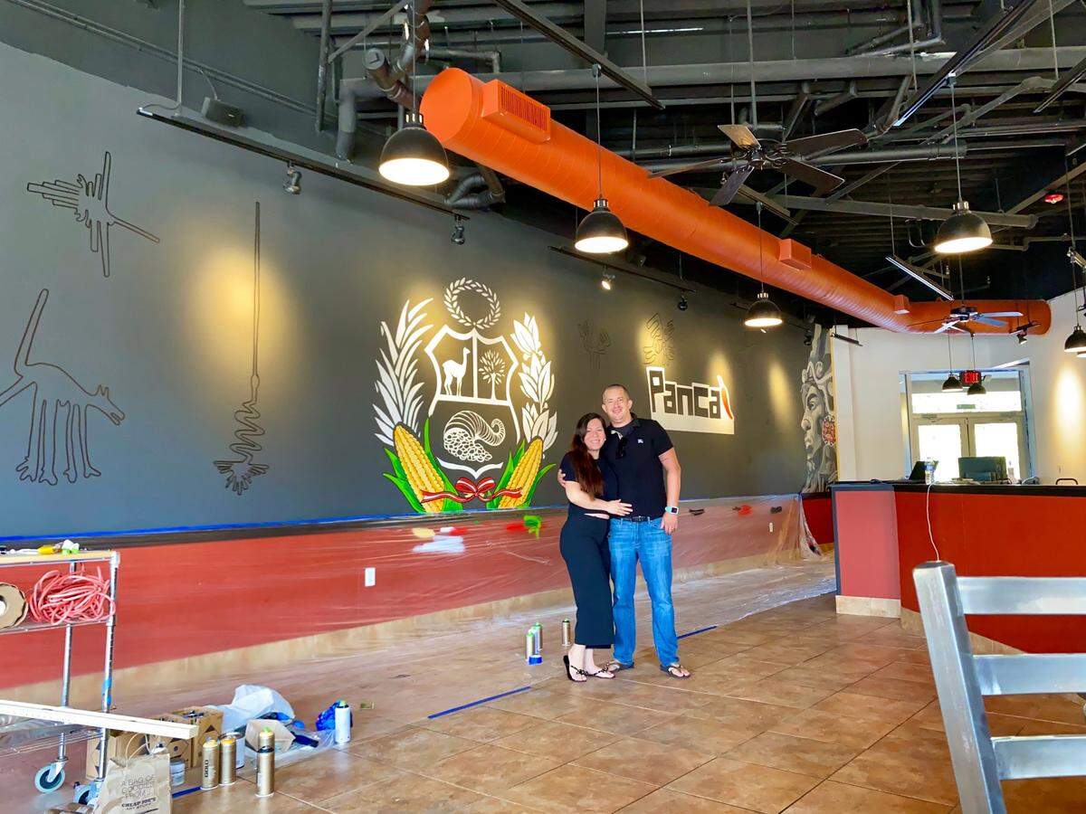 Cindy and Kyle Van Hess are opening Panca Peruvian Street Food in Charlotte. Kyle Van Hess worked as an executive sous chef for the Charlotte Hornets before COVID-19 hit, forcing layoffs.