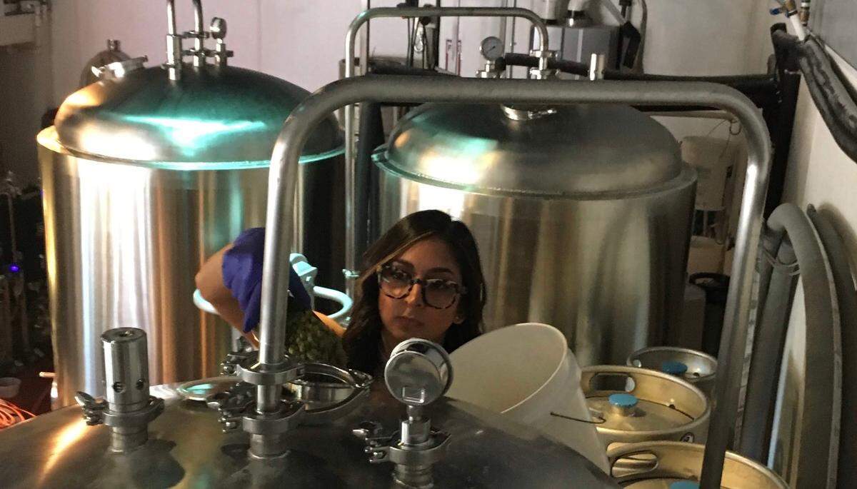 Razia Gonzalez spent two years applying for various jobs in the beer industry before getting an interview, but eventually found her home in production at Pilot Brewing.