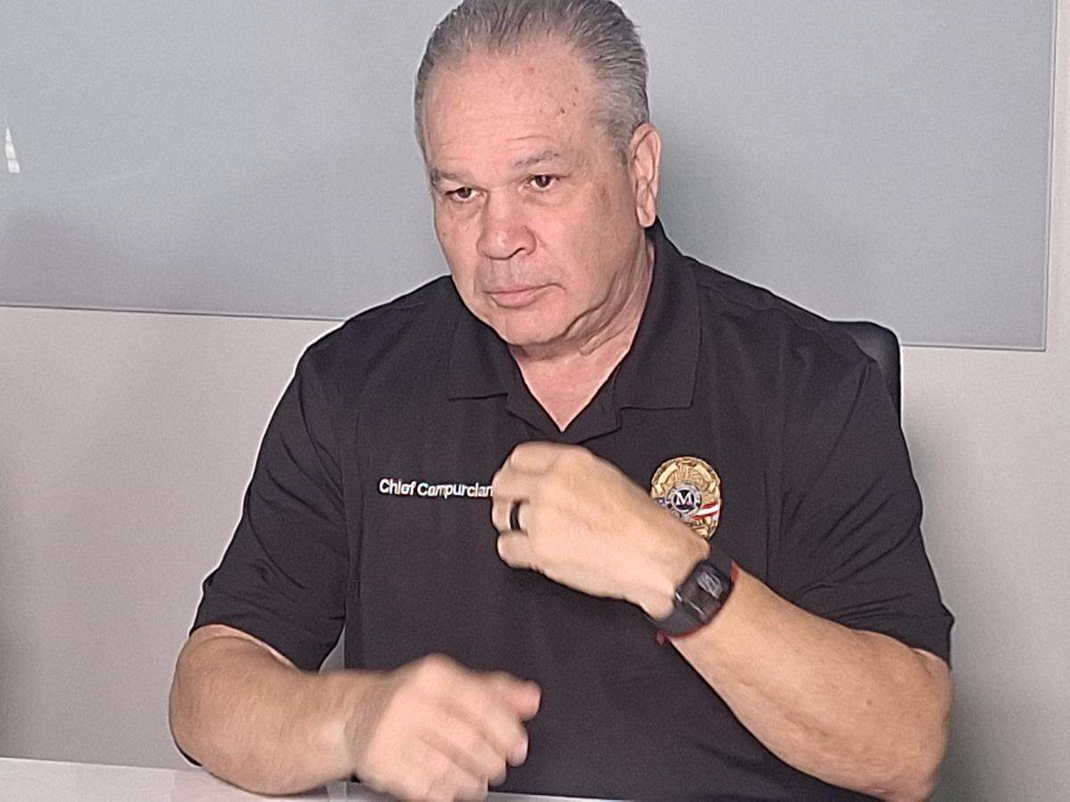 In an interview at Town Hall with The Charlotte Observer and WSOC, Mooresville Police Chief Ron Campurciani on Wednesday, Feb. 11, 2026, refuted claims in two lawsuits about incidents involving Mayor Chris Carney.