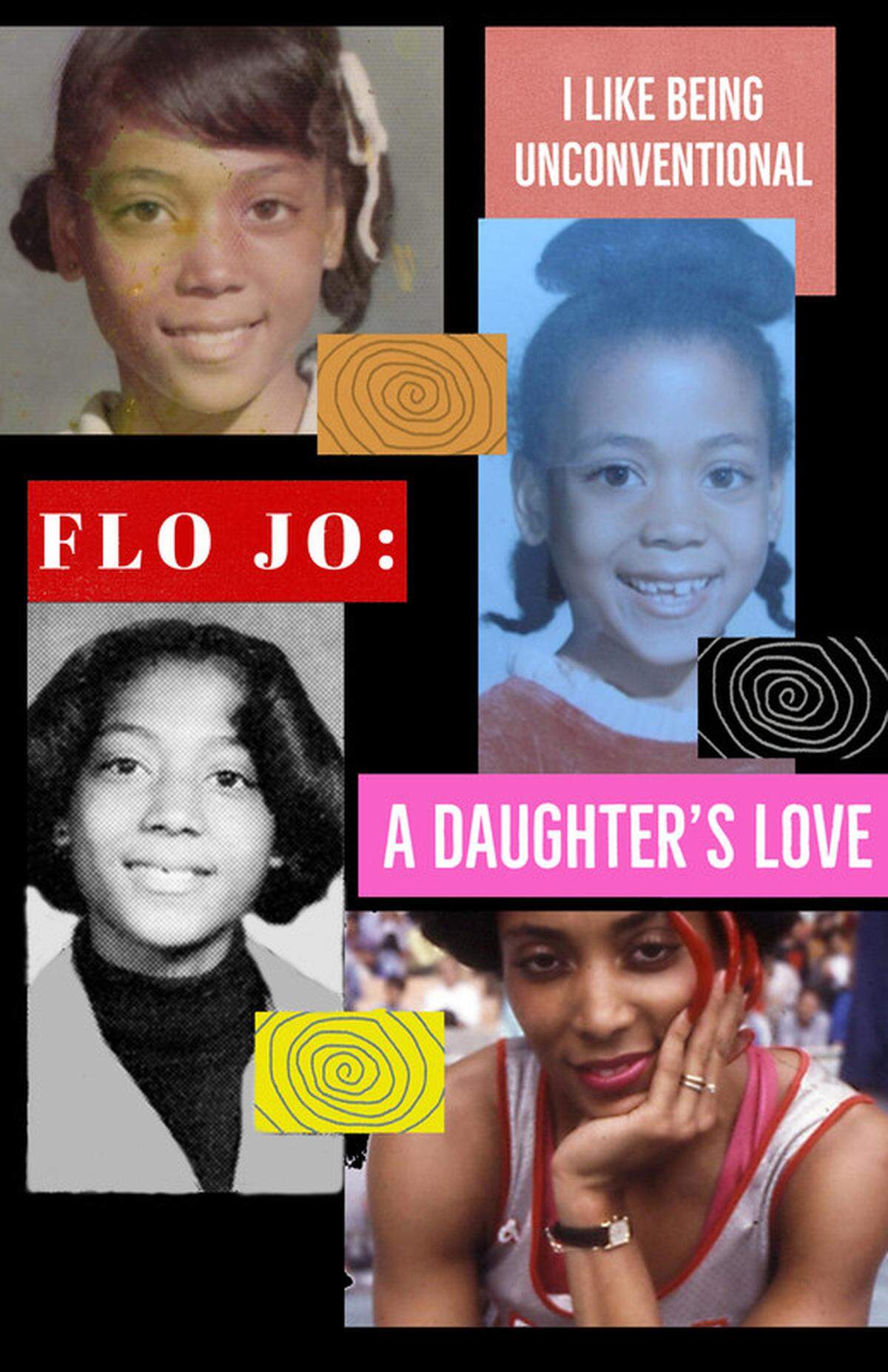 Poster of “Flo Jo: A Daughter’s Love.” This short film will play at 11 a.m. on Friday, July 7.