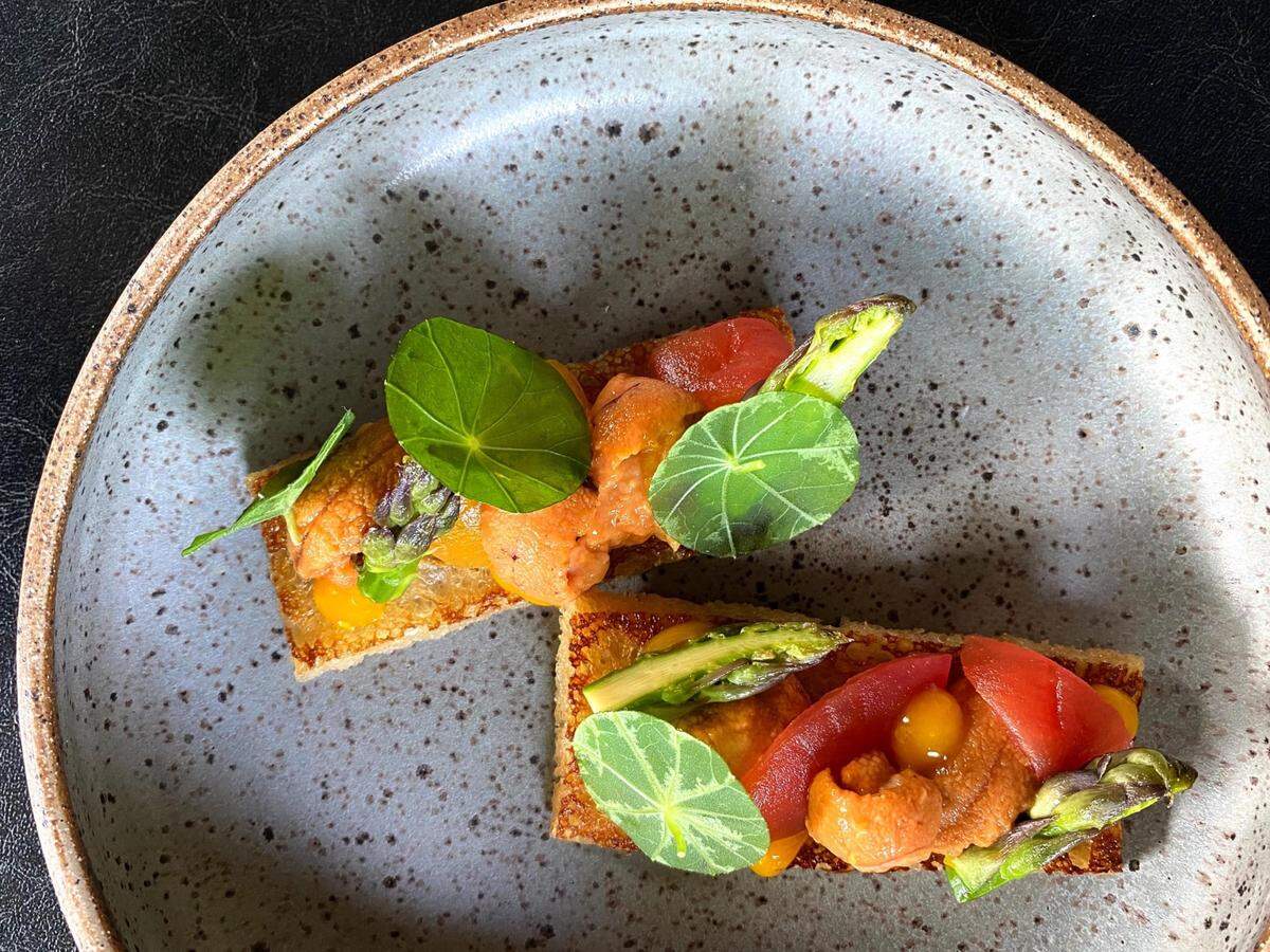 Staplehouse in Old Fourth Ward Atlanta has a Michelin star. “Here, a contemporary tasting menu flips the script with a hearty, far-from-fussy offering where you may discover a cabbage course that sings with character and flavor,” Michelin wrote.