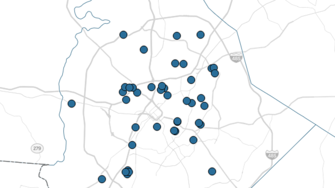See a map of Charlotte’s homicides so far this year