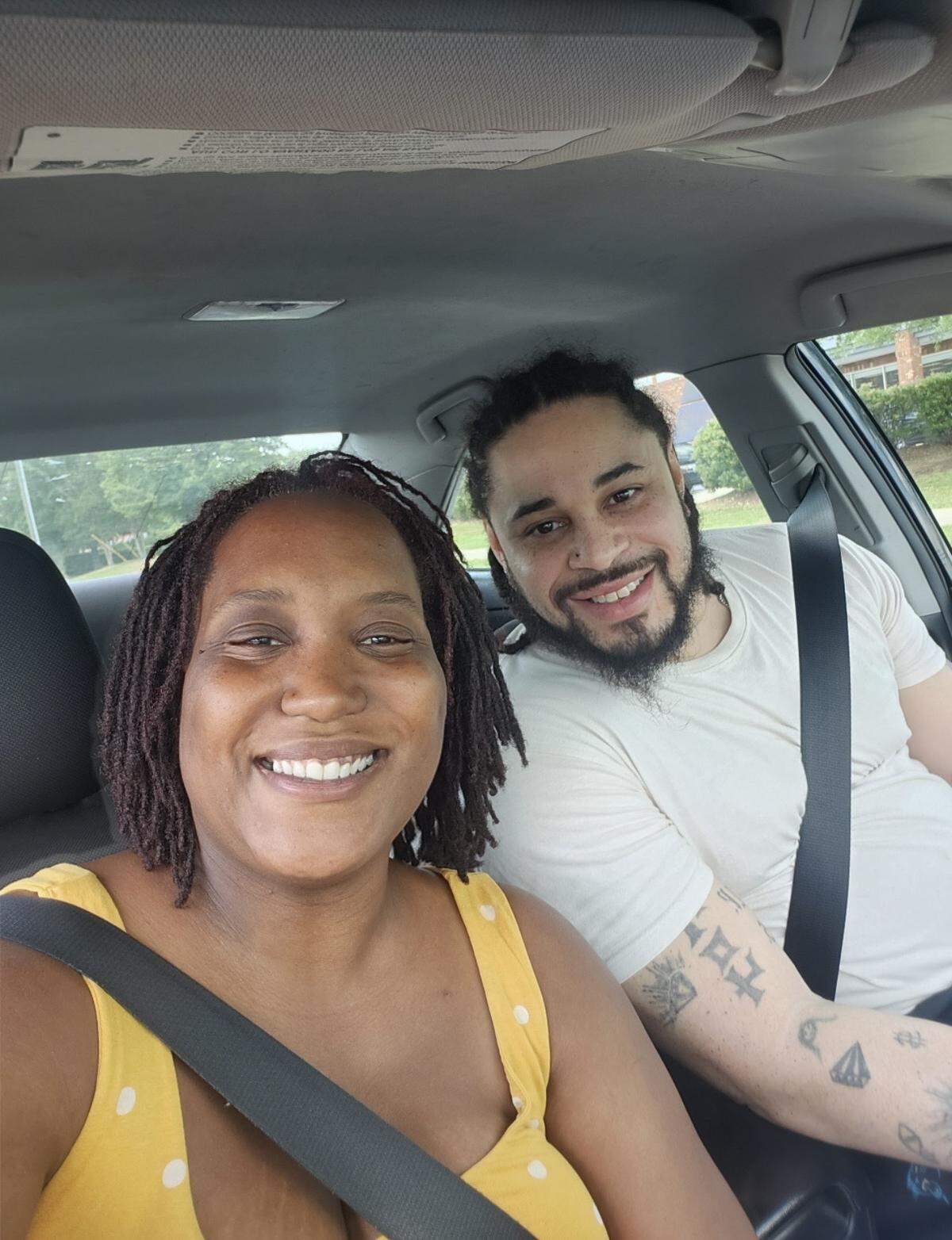 “The first time I realized he was homeless, for weeks, I’d say to myself, my brother is homeless,” said Angette Williams, left. Her brother, Matthew Williams-Streat, right, died while experiencing homelessness.