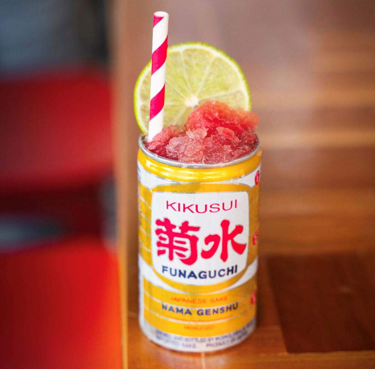 Order the “Can We Still Be Friends?” cocktail from Billy Sunday, with sake, local rum, lime and watermelon granita.
