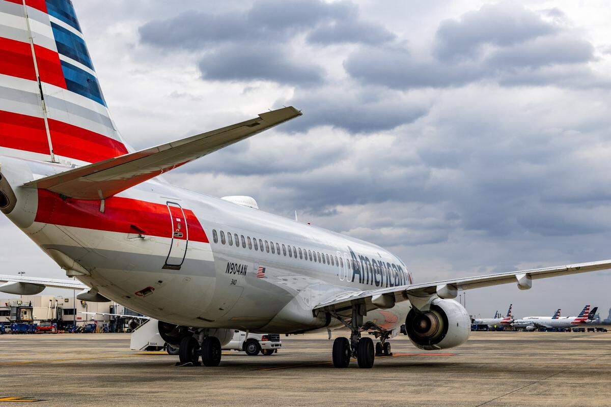American Airlines accounts for about 90% of the flights at Charlotte Douglas International Airport. One of its planes needed to make an emergency move Friday before landing.