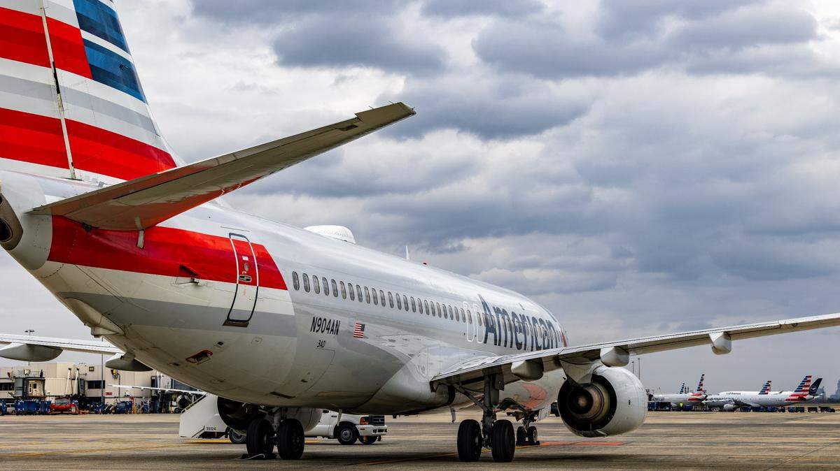 American Airlines accounts for about 90% of the flights at Charlotte Douglas International Airport. One of its planes needed to make an emergency move Friday before landing.