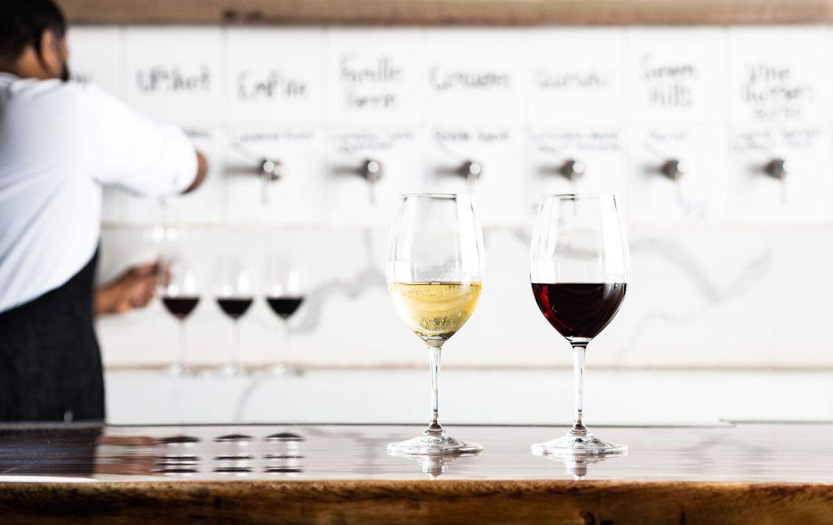 Sixty Vines has a wide variety of food and drinks, including several wines on tap.