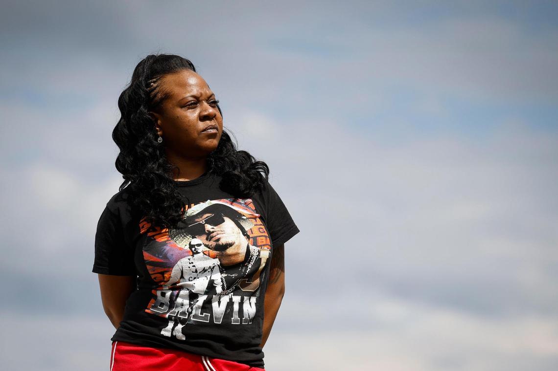 Keyna Herron, of Charlotte, said she first began having trouble with her son when he was about 11, a situation that began escalating in his early teens. Her son recently joined the Navy and will ship out this year after graduating from high school.