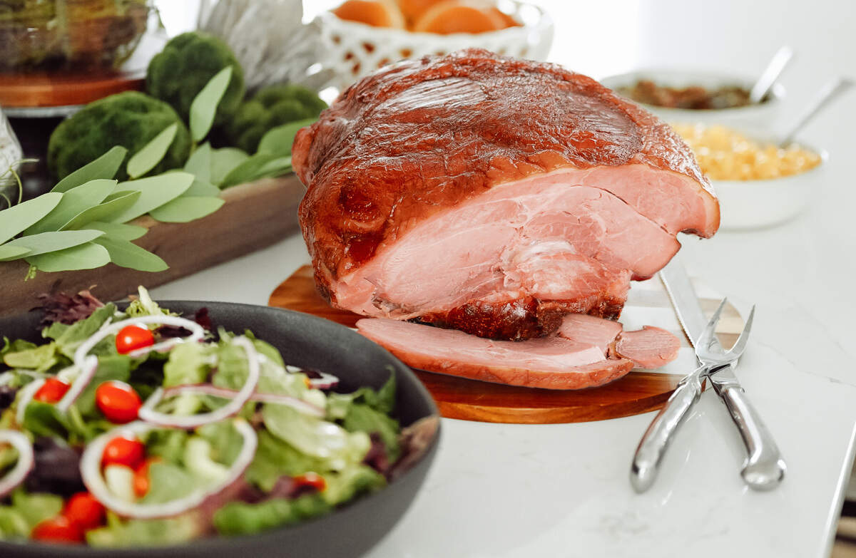 Call City Barbeque to order one of it’s Easter packages, including a smoked ham.