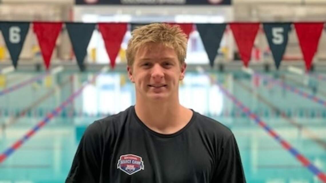 Marvin Ridge’s Michael Rice drives high school swim team toward a state title