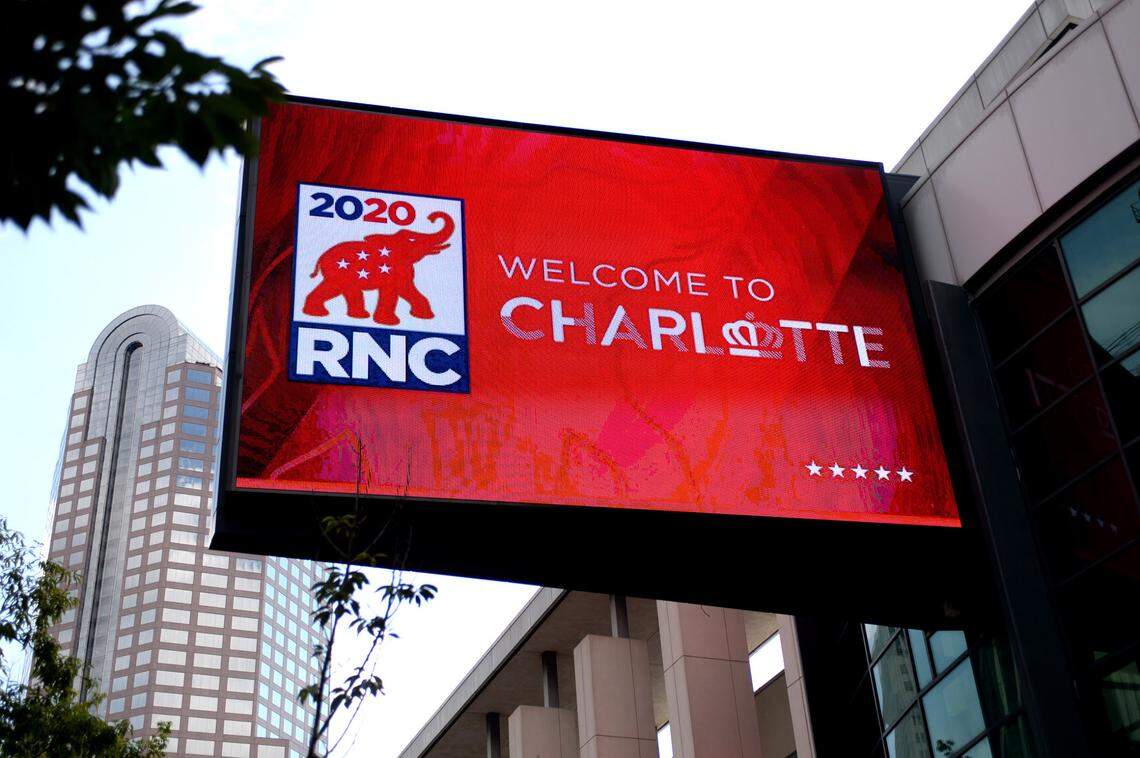 The Republican National Convention will have the formal nomination of President Donald Trump and Vice President Mike Pence in the Richardson Ballroom at the Charlotte Convention Center on Monday.