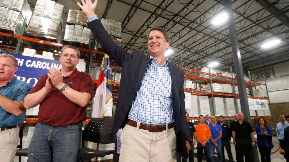 In bellwether GOP Senate race, McCrory faces new challenges: Trump and money