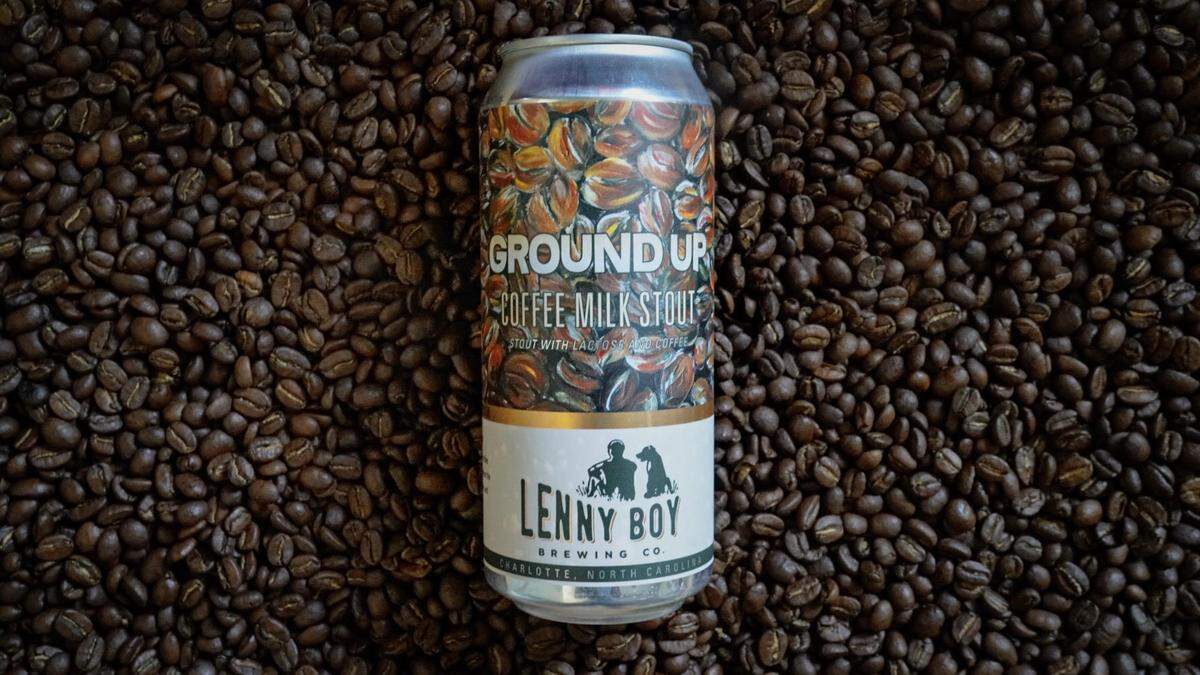Ground Up Coffee Milk Stout is brewed with Durham’s Counter Culture Coffee.