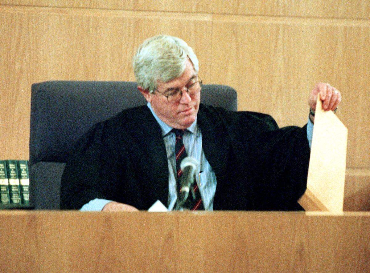 Judge Charles Lamm’s even-handed direction of the trial drew praise from all sides. Lamm died in 2016.