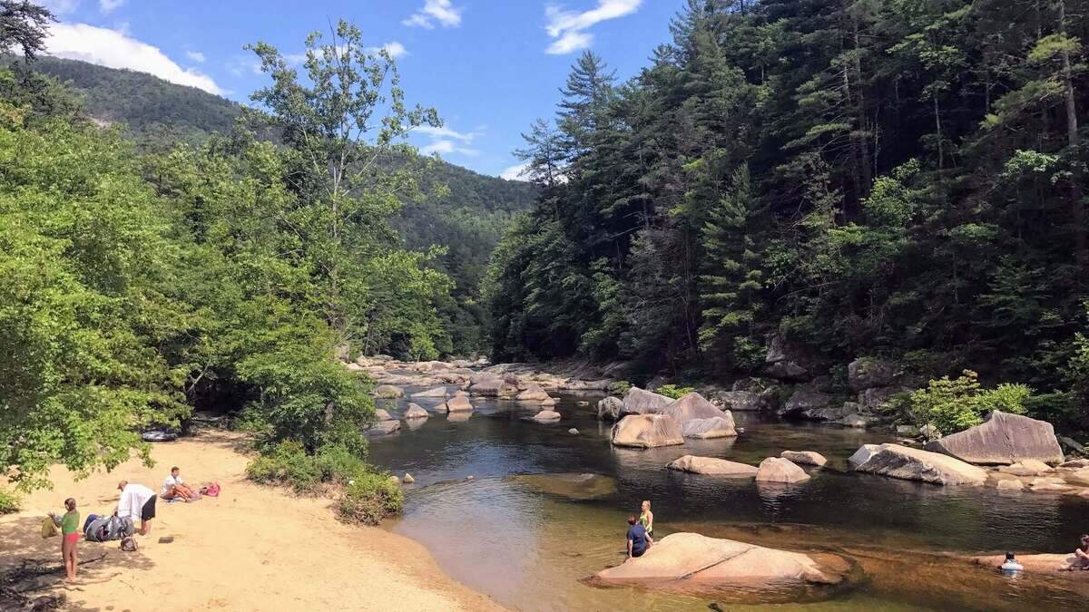 Wilson Creek is a 49,000-acre wilderness area where visitors can camp, kayak, hunt, fish and hike, according to Caldwell Chamber of Commerce. ICE targeted the river on July 26 and made 13 arrests, officials say. Wilson Creek is a 49,000-acre wilderness area where visitors can camp, kayak, hunt, fish and hike, according to Caldwell Chamber of Commerce. ICE targeted the river on July 26 and made 13 arrests, officials say.