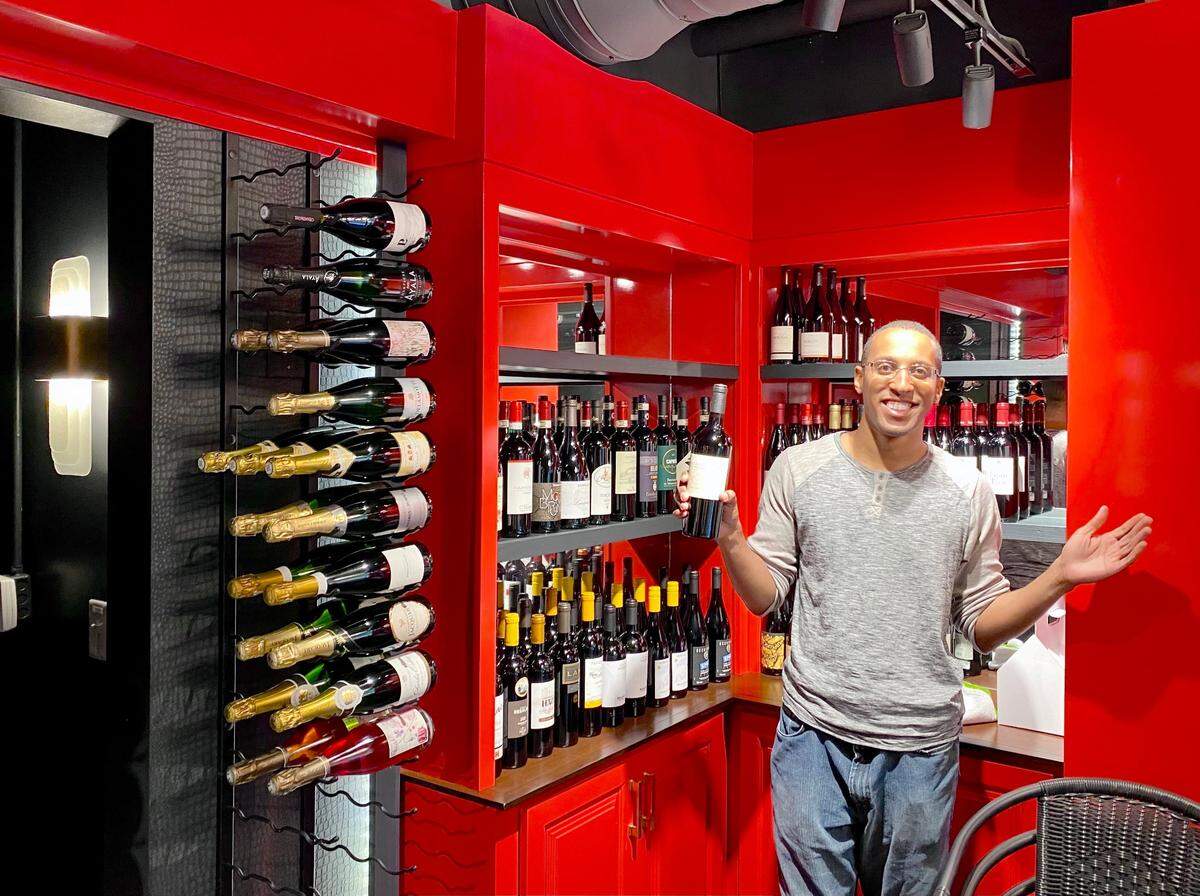 Naquan Groomes is Petit Philippe’s retail manager at the South End location.