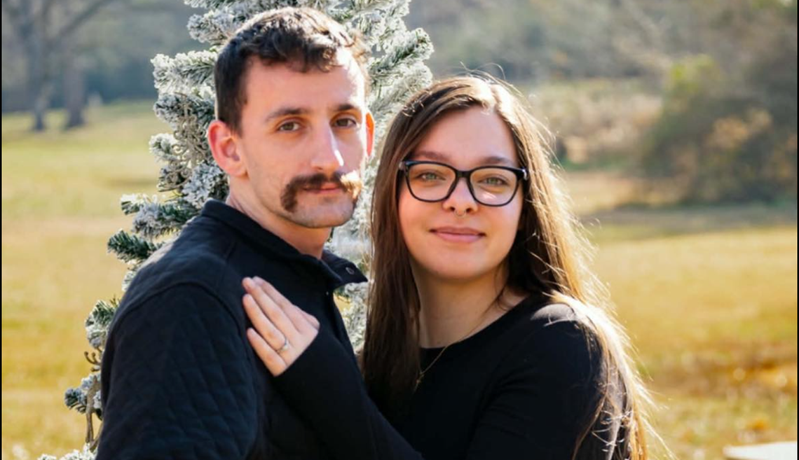 Firefighter Dylan Turney and wife Kiersten Turney heard the crash and they rushed to pull the two people out of the vehicle, officials say.