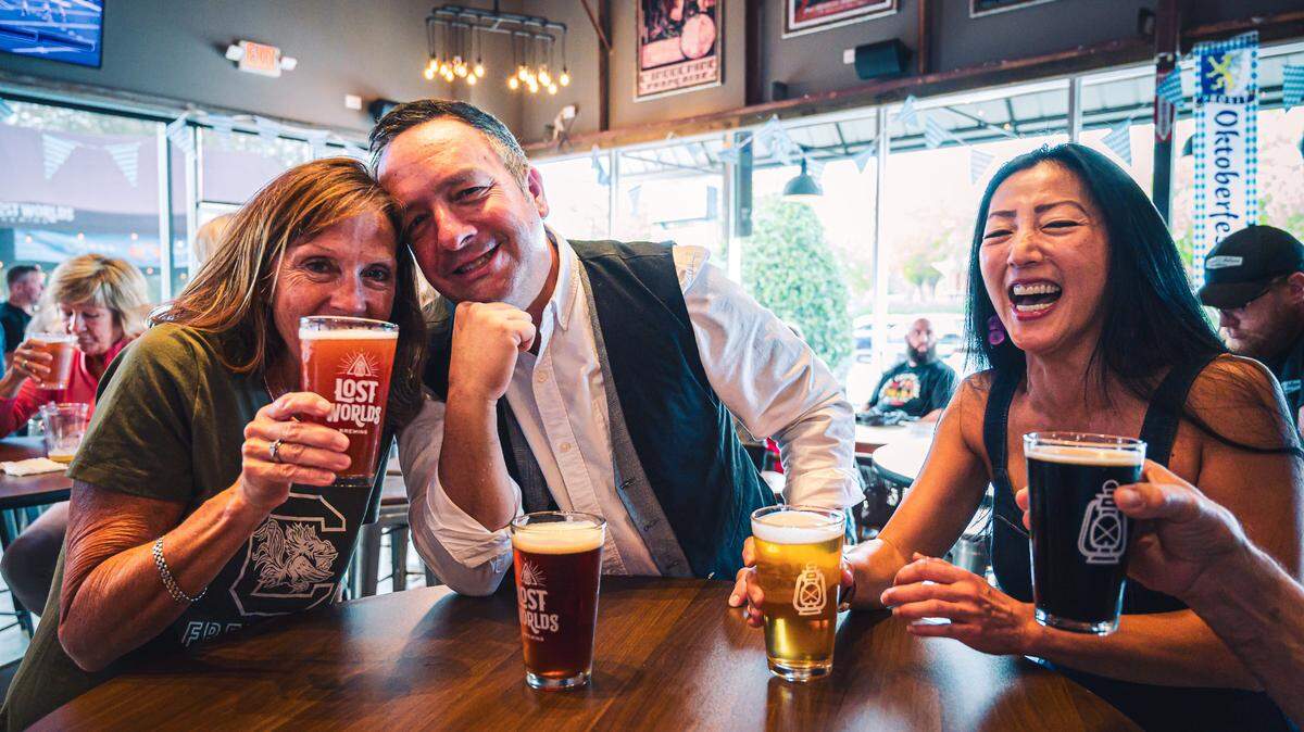 Charlotte’s fall festival season includes Oktoberfest events, with a few taking place at Lost Worlds Brewing.