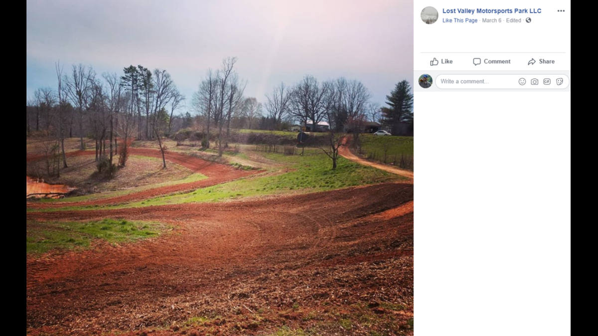Lost Valley was hosting round one of the North Carolina Hare Scrambles Association Championship Series Sunday, an event that kicked off the 2020 season for the association, according to a Facebook page.