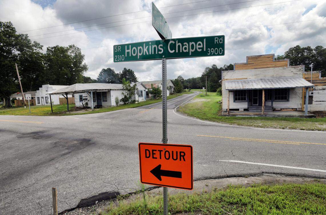 The CEO of Truist, Kelly King, grew up on a tobacco farm near Hopkins Chapel Crossroads, north of Zebulon.