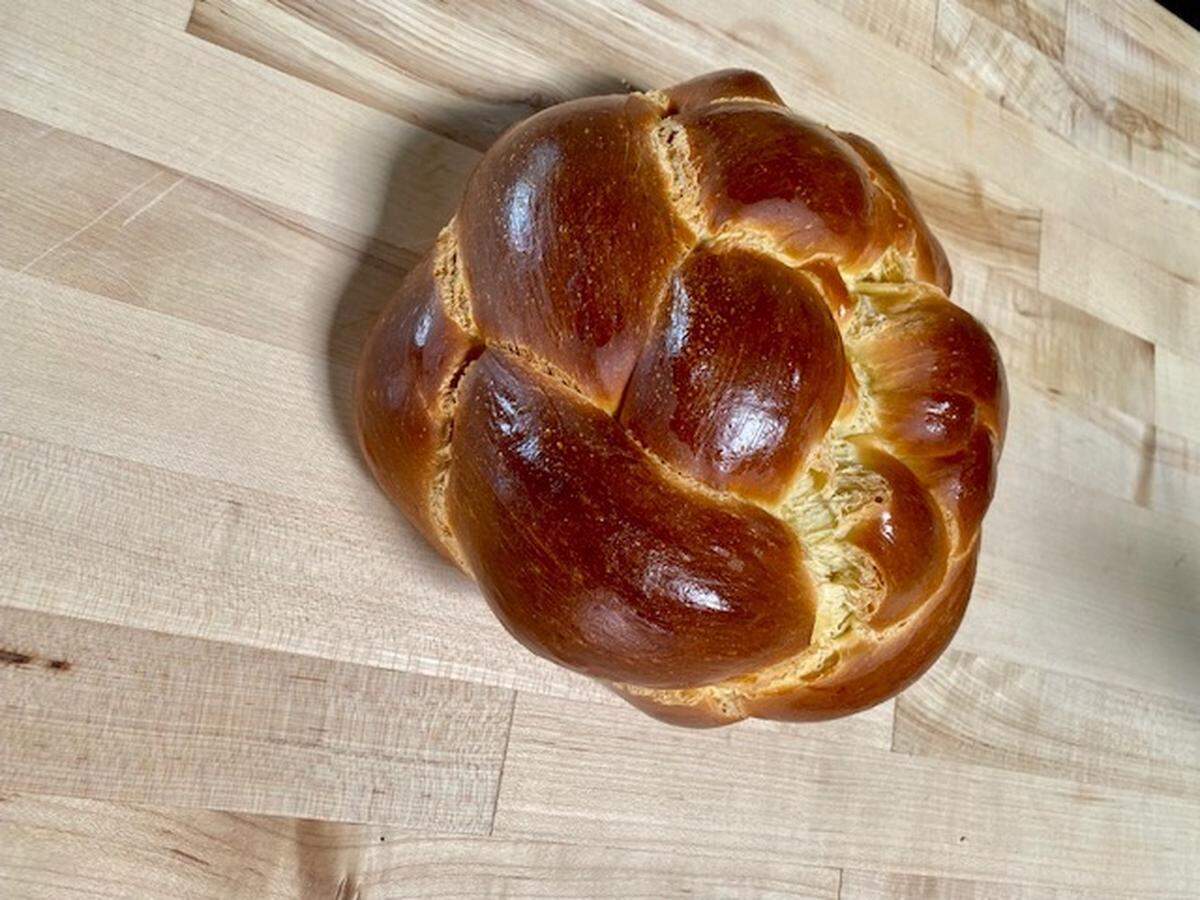 Chef Alyssa’s Kitchen’s traditional challah.