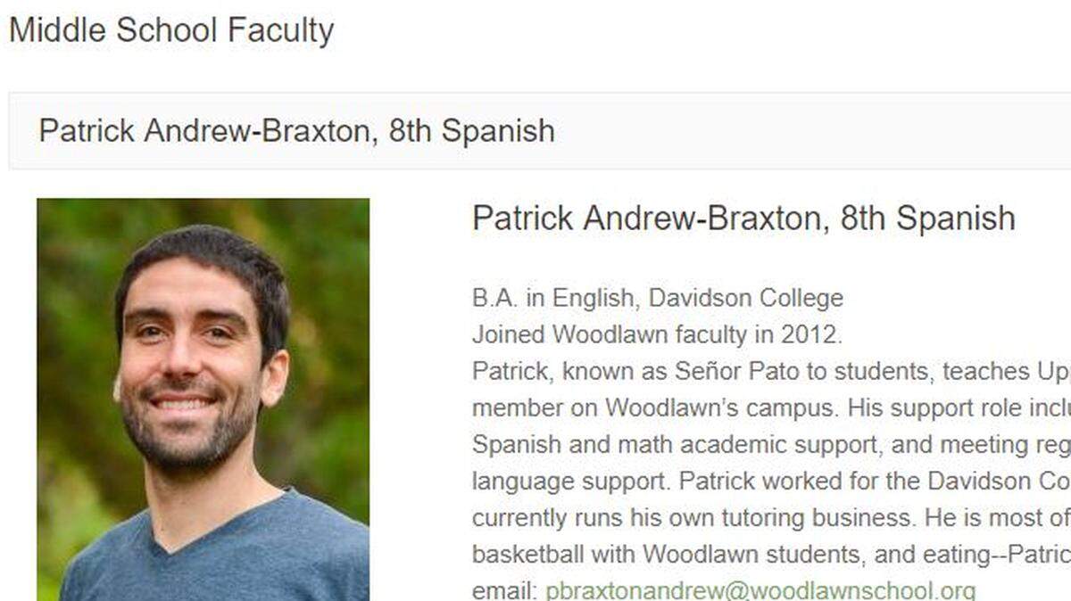 The family of Patrick Braxton-Andrew, a Davidson College graduate who teaches at the Woodlawn School north of Davidson, remain hopeful he will be found, after he went missing while on a walk or hike in Mexico