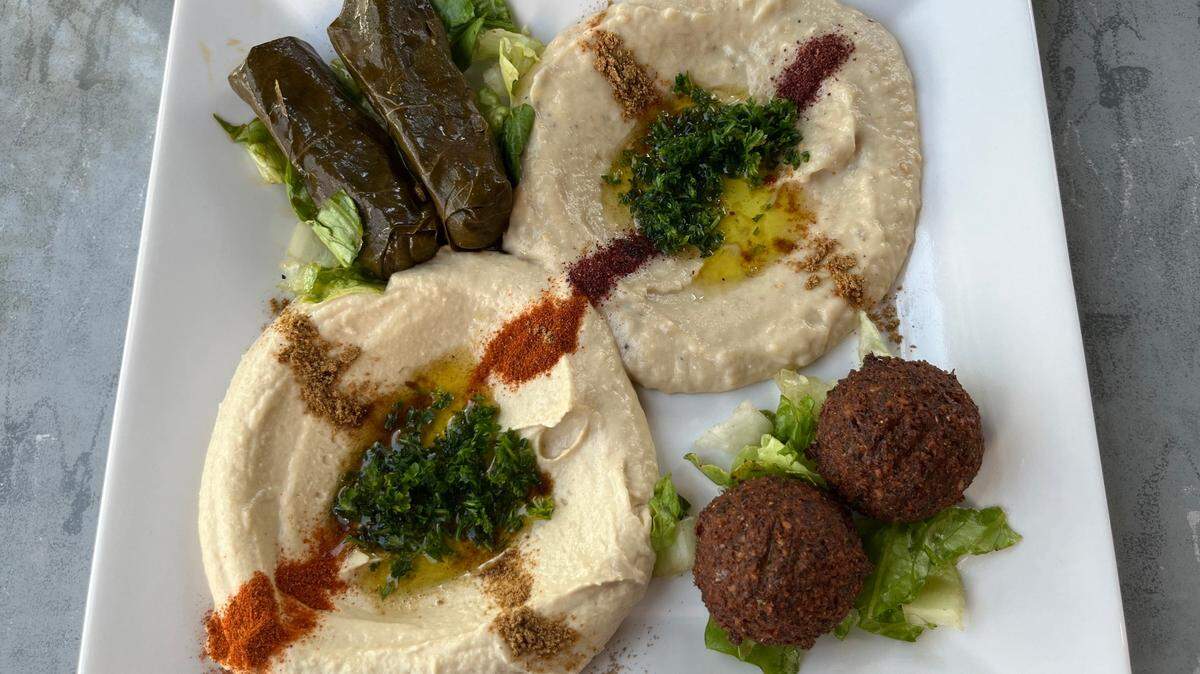 Jasmine Grill opened April 12, 2024,​ at 10601 Centrum Pkwy. in Pineville with appetizers like the veggie delight including hummus, baba ganoush, grape leaves and falafel.