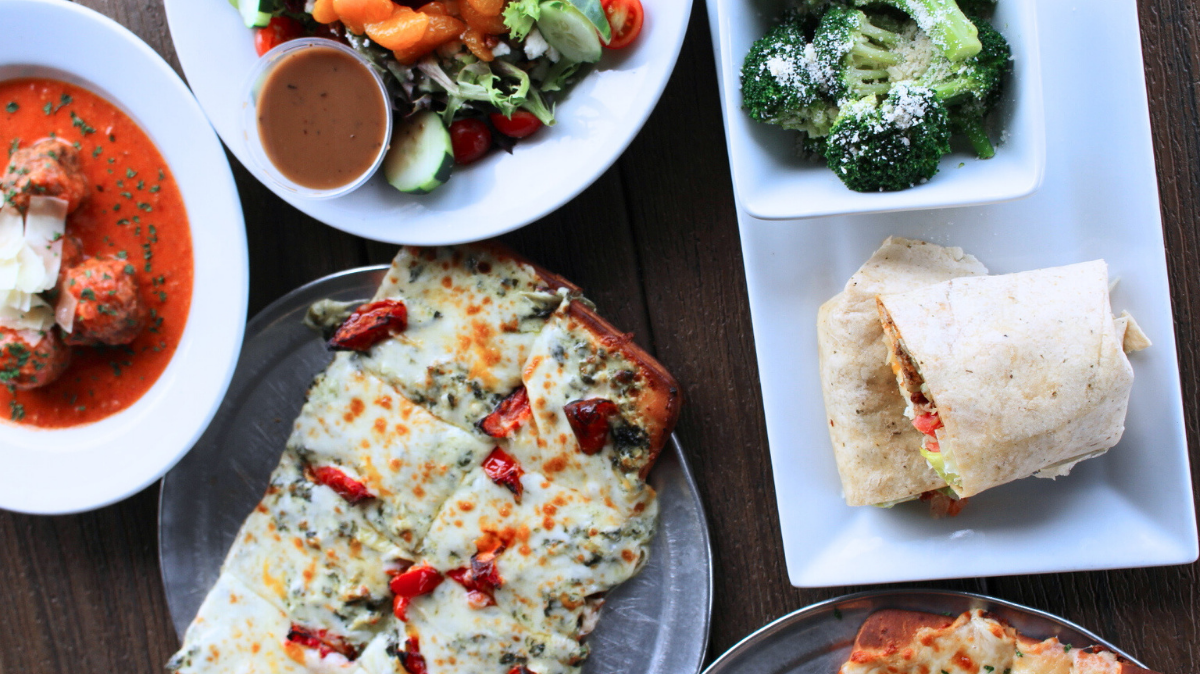 Empire Pizza’s offerings include pasta, salads, handhelds, wings and more.