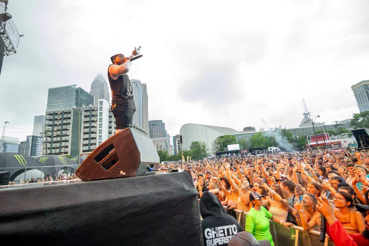 Da Baby at Lovin’ Life Music Fest in Charlotte, NC.
