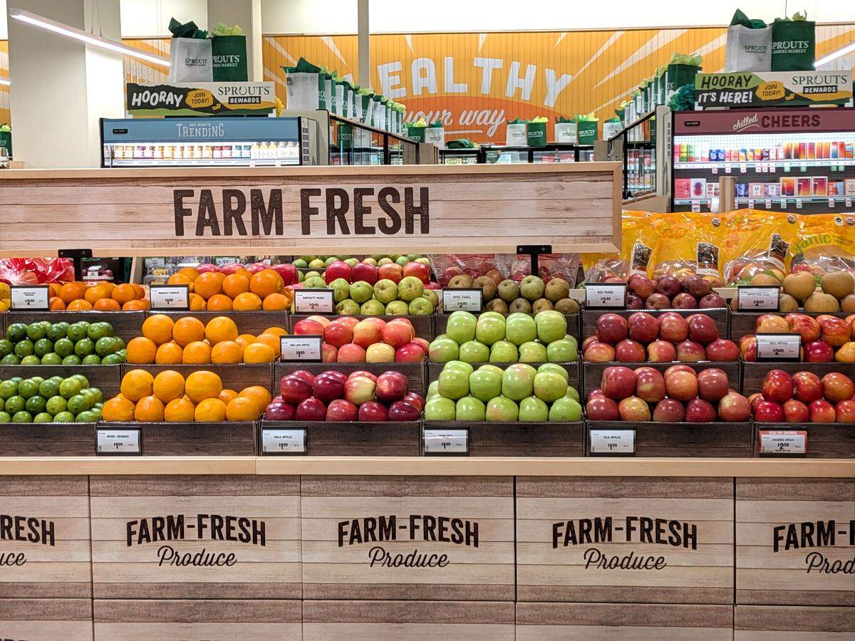 Sprouts Farmers Market, a Phoenix-based specialty grocer, submitted plans to open in a former Earth Fare store in Concord. In August, Sprouts opened its third Charlotte store in NoDa, shown.