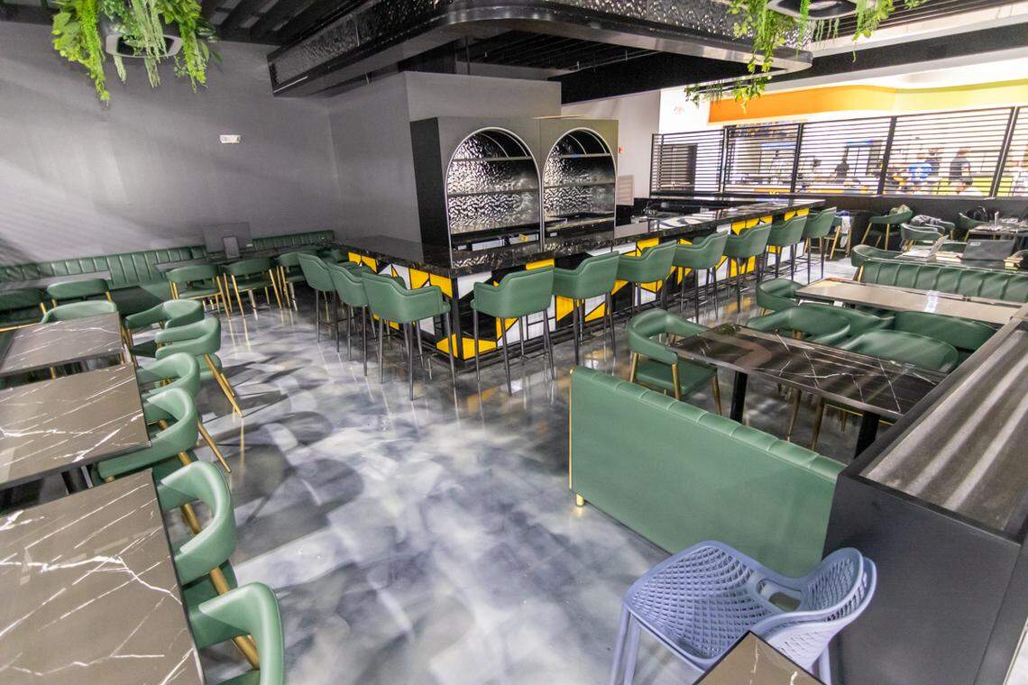 A future restaurant at Utsav Super Market & Food Court.