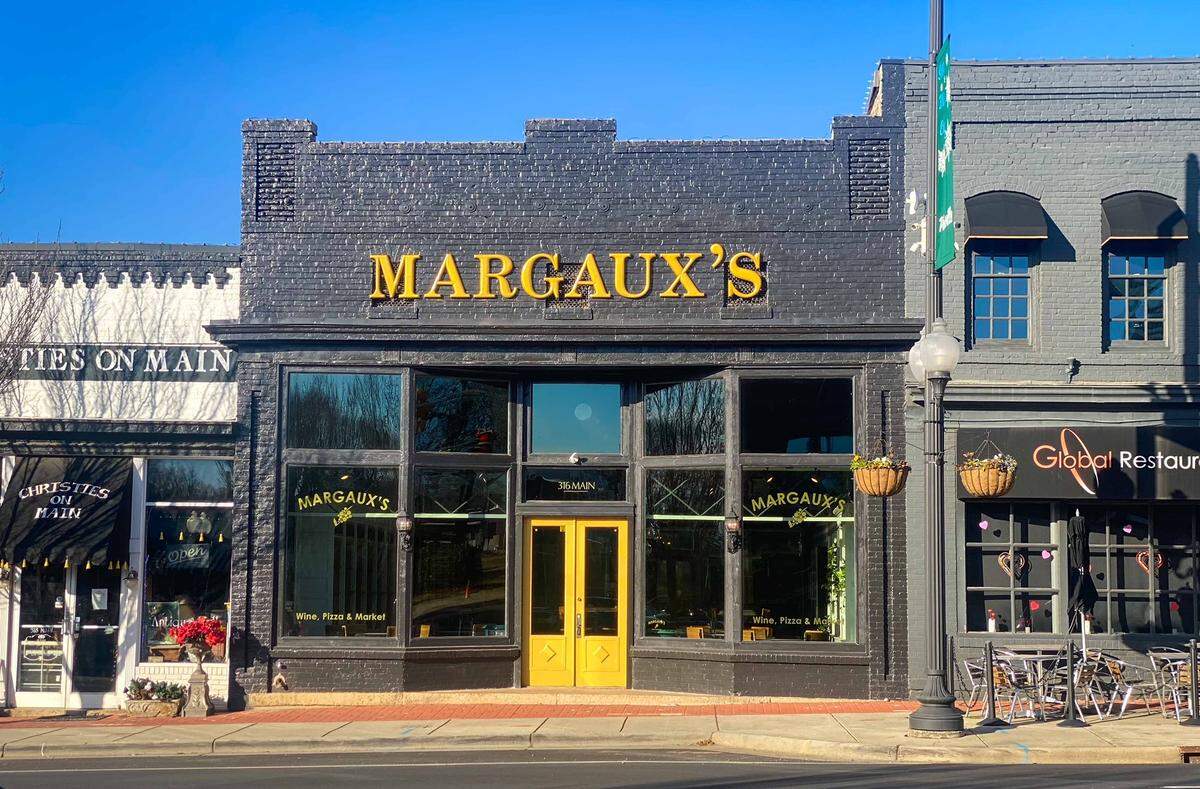The historic building in Pineville that is home to Margaux’s turns 100 this year.