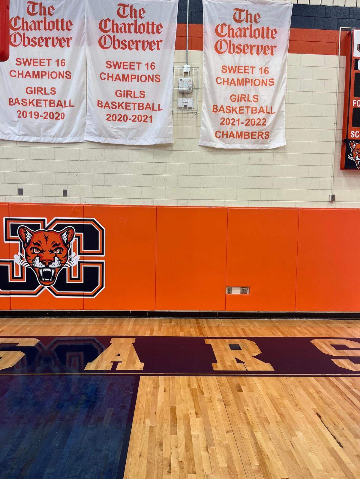 Chambers High has won three straight state championships as well as three straight Charlotte Observer Sweet 16 banners