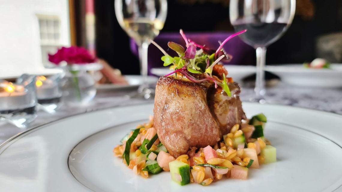 The Veal Tenderloin at McNinch House.