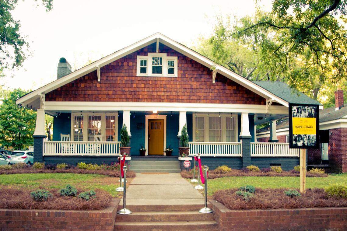 The house on 240 Sylvania Avenue was bought and renovated by owner Chris Dennis before he turned it into the “Lockwood Legends” house, a hub for arts, culture and community conversations.