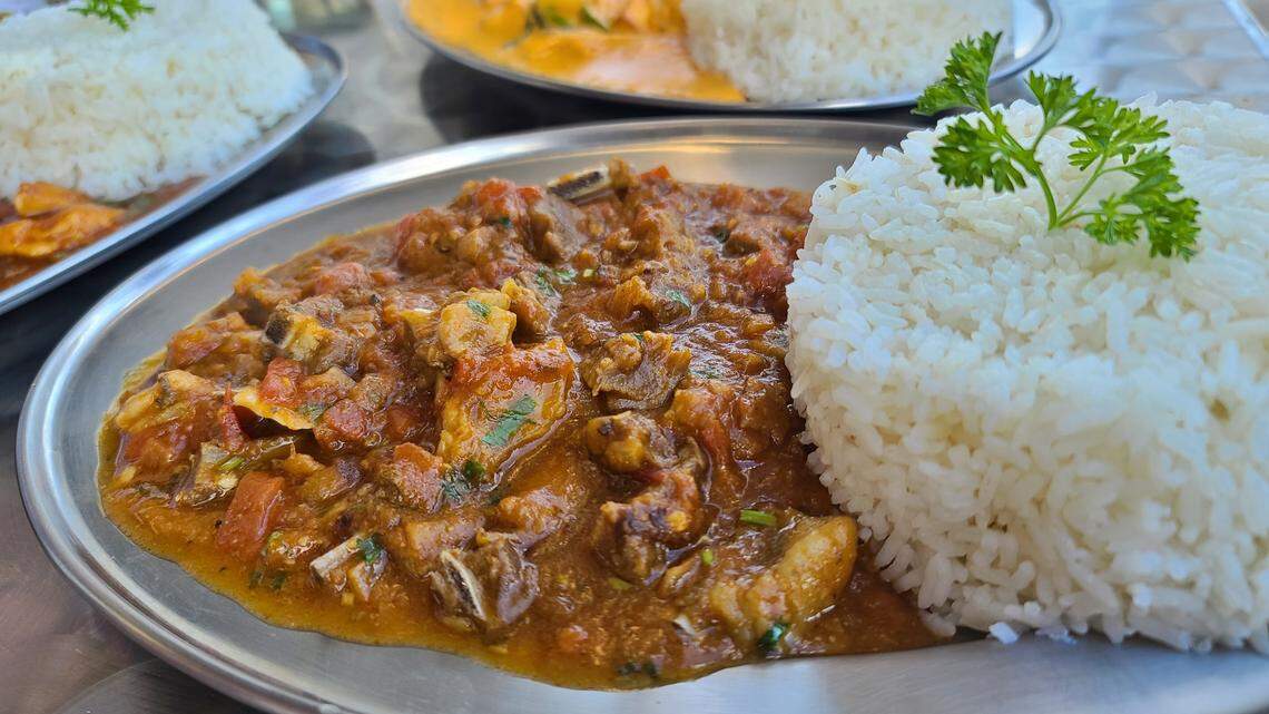 Khasi ko masu goat curry from Curry Place.