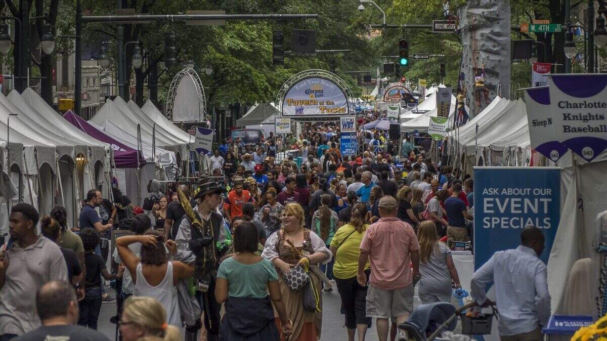 Taste of Charlotte’s 2019 festival.
