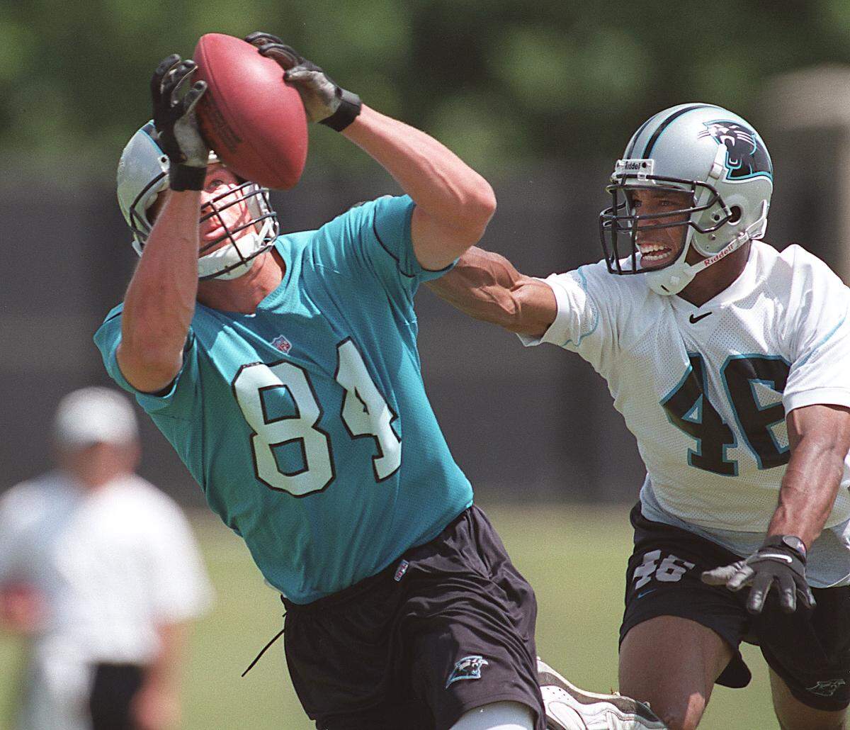The Panthers traded a second-round pick for the right to pick Anderson - a pick that became All-Pro cornerback Patrick Surtain.