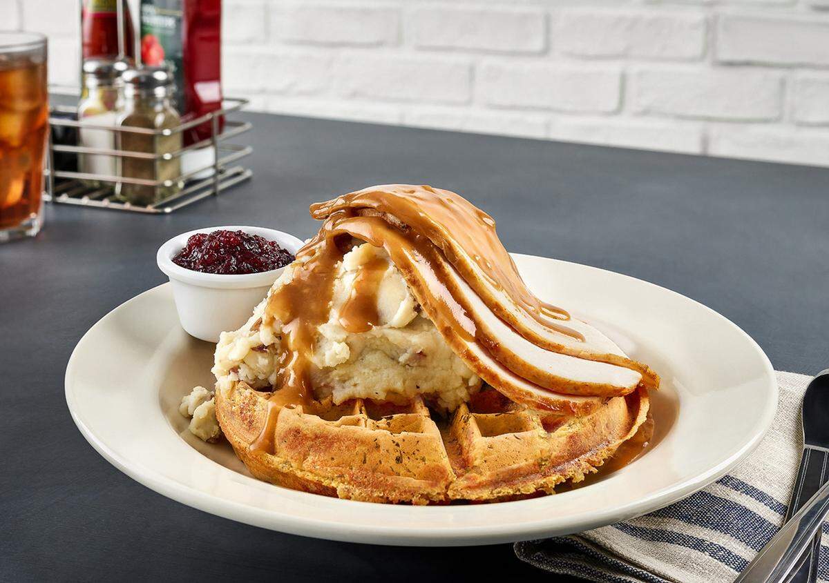 The Turkey Stuff ‘N Waffle at Metro Diner.
