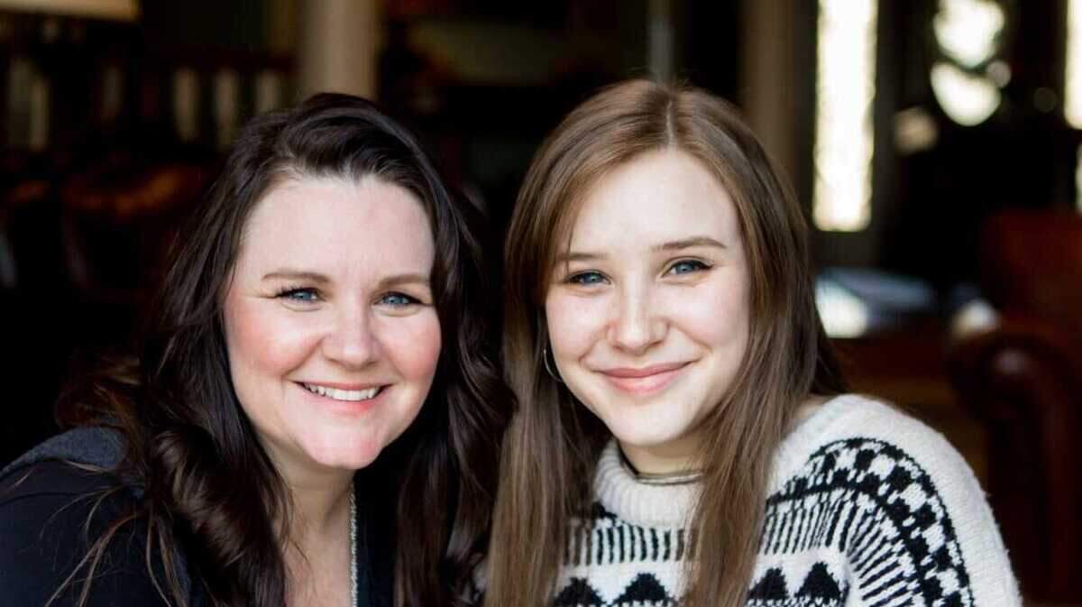 Morgan Wetherbee, at right, shown with her mother, Melody, died in December 2020 from injuries she received from a head-on collision with a speeding driver on North Tryon Street in Charlotte..