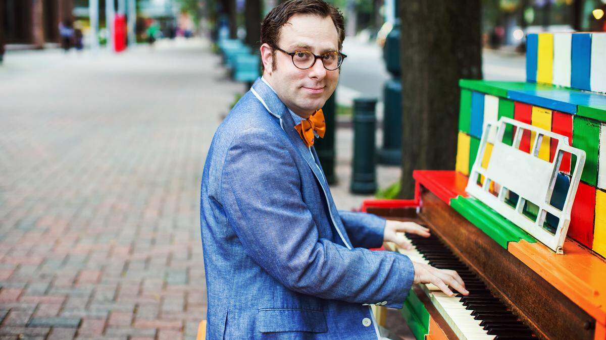 Pianist Ethan Uslan will accompany a screening of the silent film The Freshman at the Nov. 13 Live at the Mint event. 